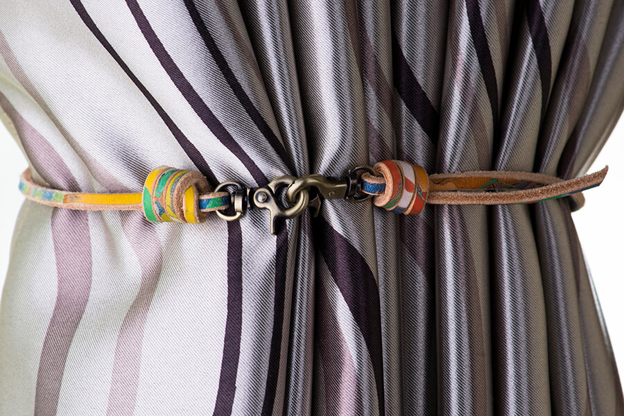 Genuine Leather Marble Leather Strap 