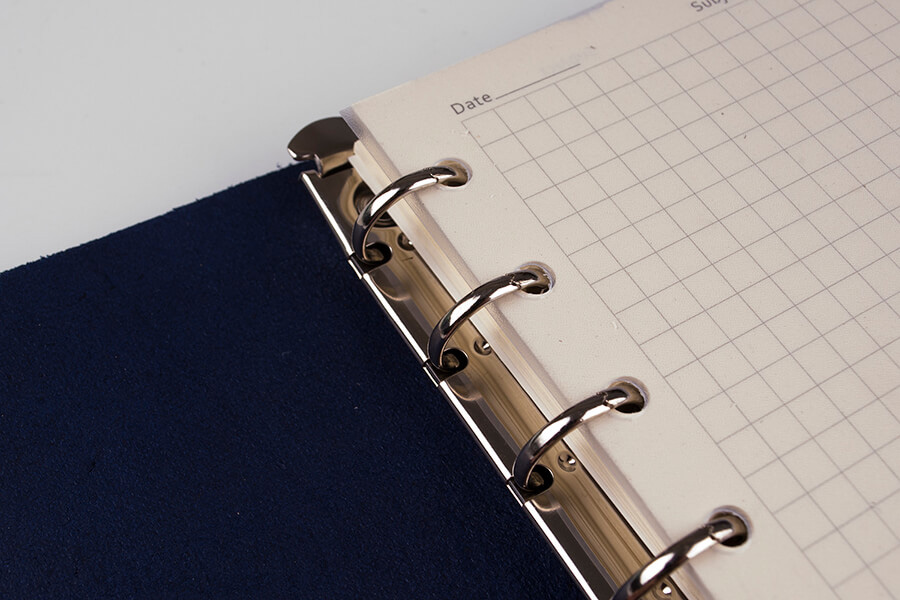 Genuine Leather Splatter Art Travel Notebook 