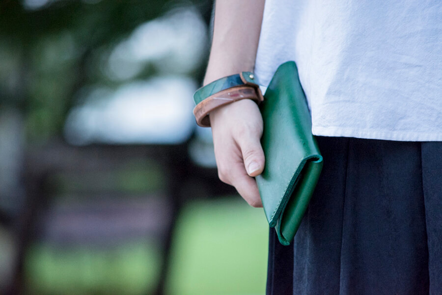 Long Bifold Wallet 