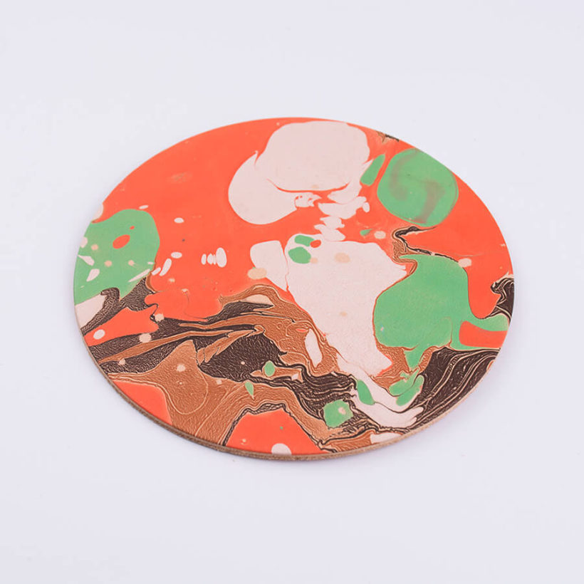 joegoods.com, JoeGoods_genuine_Leather_marble_1004 coasters