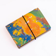 joegoods.com, JoeGoods_genuine_Leather_marble_1903 Small Travelers Notebook