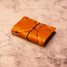 joegoods.com, JoeGoods_genuine_Leather_splatter_1901 A7 Travelers Notebook