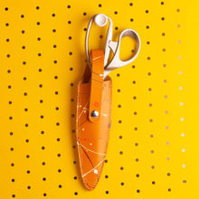 joegoods.com, JoeGoods_genuine_Leather_splatter_scissors case