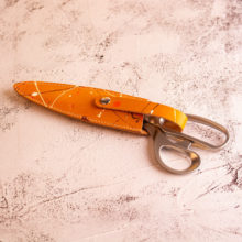 joegoods.com, JoeGoods_genuine_Leather_splatter_scissors case