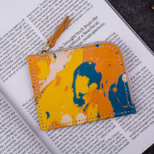 joegoods.com, JoeGoods_genuine_Leather_marble_1102 zip wallet