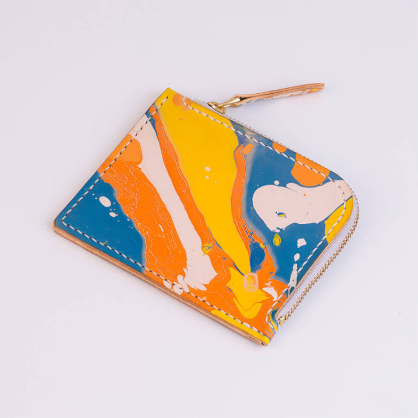 joegoods.com, JoeGoods_genuine_Leather_marble_1102 zip wallet