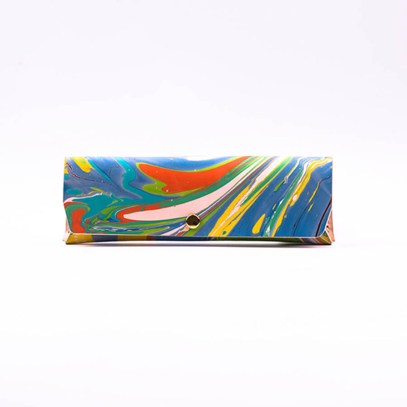 joegoods.com, JoeGoods_genuine_Leather_marble_1201 Pencil Case