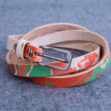 joegoods.com, JoeGoods_genuine_Leather_marble_1302 women belt