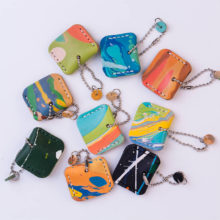 joegoods.com, JoeGoods_genuine_Leather_marble_1616 Key Caps