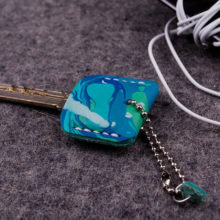 joegoods.com, JoeGoods_genuine_Leather_marble_1616 key caps