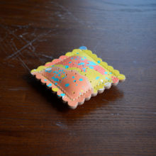 joegoods.com, JoeGoods_genuine_Leather_marble_pin cushion