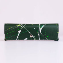 joegoods.com, JoeGoods_genuine_Leather_splatter_1201 Pencil Case