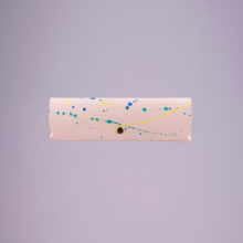 joegoods.com, JoeGoods_genuine_Leather_splatter_1201 Pencil Case