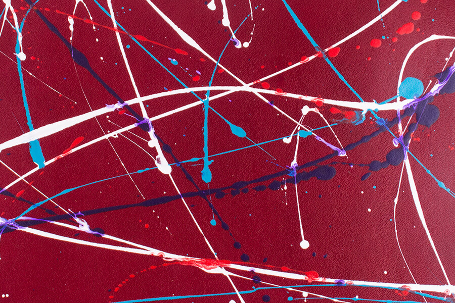 joegoods.com, JoeGoods_genuine_Leather_splatter_leather