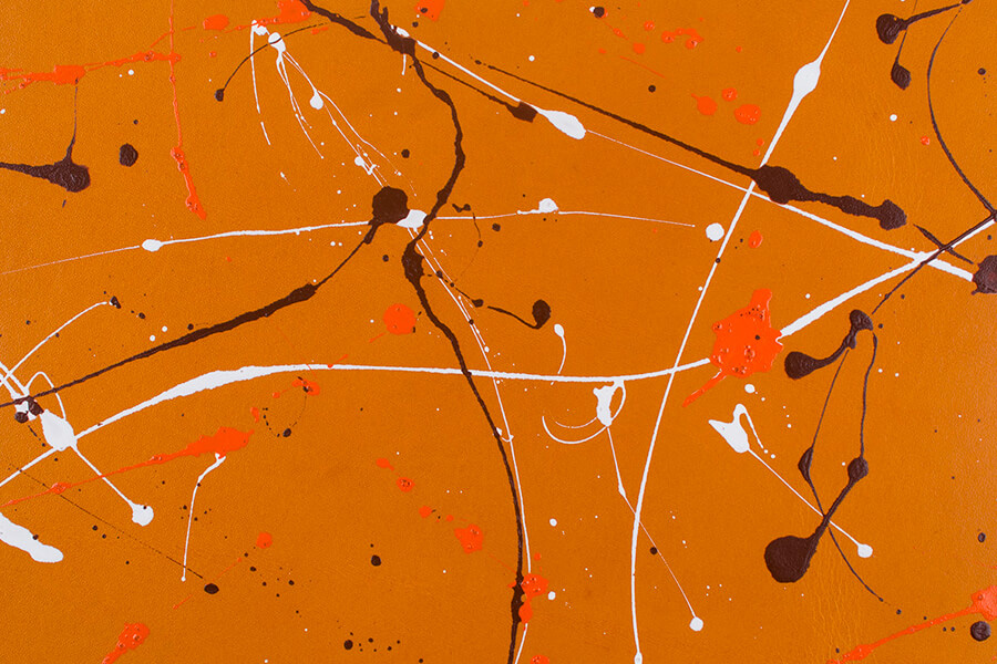 joegoods.com, JoeGoods_genuine_Leather_splatter_leather